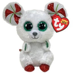 Maskotka Beanie Boos Mysz świąteczna Chimney 15 cm