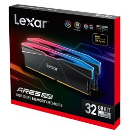 Pamięć do PC DDR5 ARES RGB 32GB(2*16GB)/8000 czarna