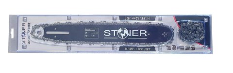 PROWADNICA+2xŁAŃCUCH 14" 3/8 1,3mm 52 ogniw DO PARTNER