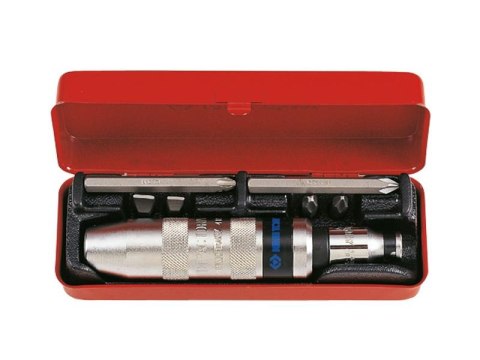KT WKRĘTAK UDAROWY+BITY 5/16" 8cz.KASETA