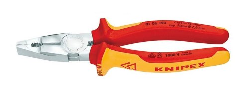 KNIPEX SZCZYPCE UNIWERSALNE WZMOCNIONE 190mm