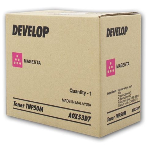 Develop oryginalny toner A0X53D7, TNP-50M, magenta, 5000s