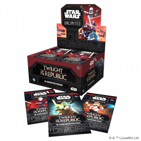 Gra Star Wars: Unlimited - Twilight of the Republic - Booster Box (24)