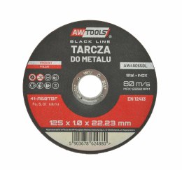 AW TARCZA DO METALU 125*1,6mm BLACK LINE