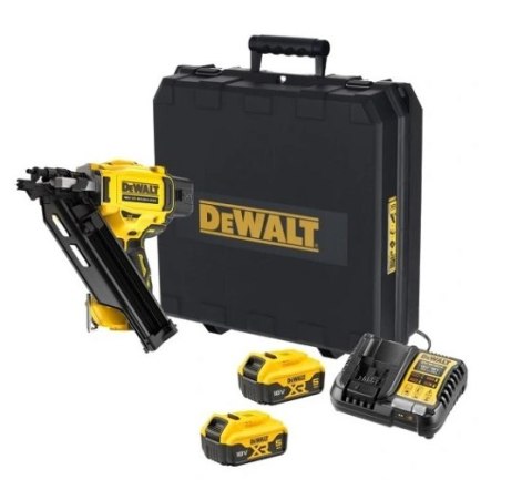 DEWALT GWOŹDZIARKA 18V DCN930P2 33° 64-90mm 2x5,0Ah