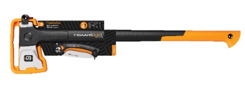 FISKARS SIEKIERA ROZŁUPUJĄCA X32 X-SERIES OSTRZE L + PIŁA SKŁADANA