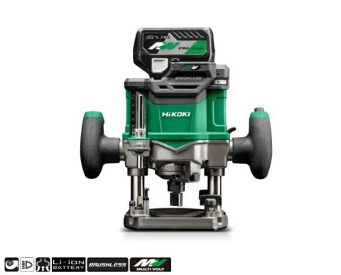 HIKOKI.FREZARKA GÓRNO.36V M3612DA WPZ 2x2,5Ah MV BL 6-12mm HSC