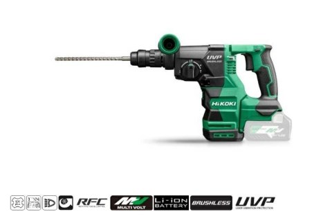 HIKOKI.MŁOT SDS+ 36V DH3628DC W2Z 3,2J MV BL +UCHWYT 13mm HSC