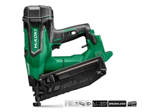 HIKOKI.GWOŹDZIARKA 18V NT1865DA W6Z 20° 32-65mm 16GA BL WALIZKA