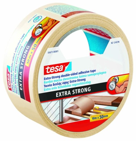 TESA TAŚMA DWUSTRONNA 25m x 50mm DO WYKŁADZIN EXTRA STRONG