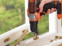 BLACK+DECKER NARZĘDZIE WIELOFUNKCYJNE MULTIEVO MT218K ZESTAW STARTOWY Z GŁOWICĄ WKRĘTARSKĄ WALIZKA