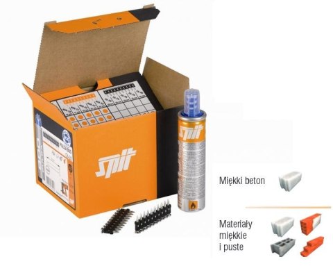 PASLODE GWOŹDZIE C6-35+GAZ P800 /500szt. DO PULSA 800