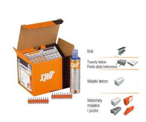 PASLODE GWOŹDZIE HC6-22+GAZ P800 /500szt. DO PULSA 800