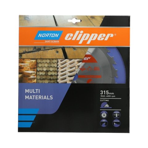 NORTON PIŁA TARCZOWA 315mm x 30mm x 20z MULTI MATERIALS DEMOLITION (3,2/2,2) %%%