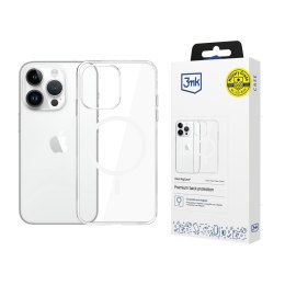 Etui na telefon 3mk do Apple iPhone 14 Pro Max z Mag Safe - przezroczyste Clear MagCase