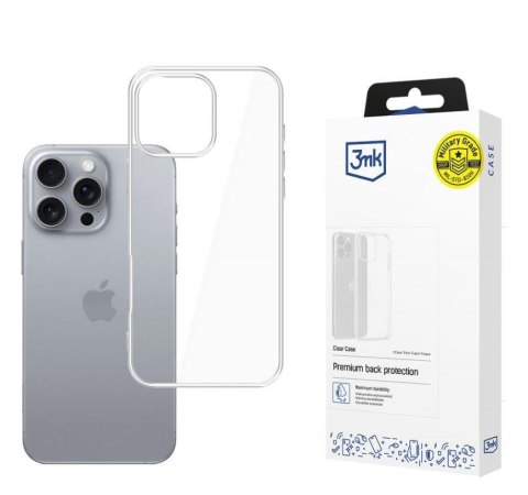 Etui na telefon 3mk do Apple iPhone 16 Pro - Clear Case