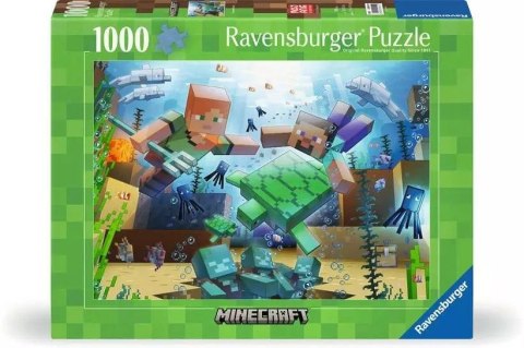 Puzzle 1000 elementów Minecraft Mozaika