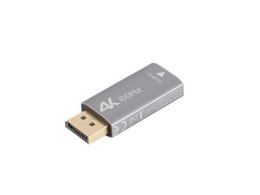 Adapter Lanberg Displayport (M) -> HDMI (F) 4K srebrny