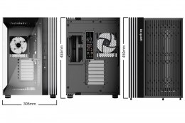 Obudowa Light Base 600 LX czarna