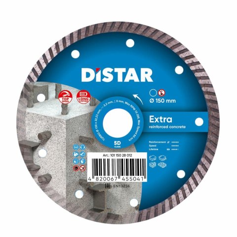 DISTAR TARCZA DIAMENTOWA EXTRA 150 x 2,2 x 22,23mm TURBO