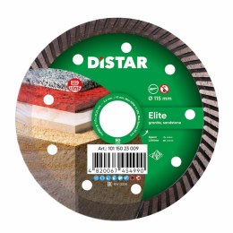 DISTAR TARCZA DIAMENTOWA ELITE 115 x 2,2 x 22,23mm TURBO