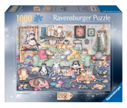 Puzzle 1000 elementów Koty świata