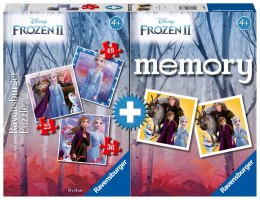 Puzzle 3w1 Kraina Lodu gra memory