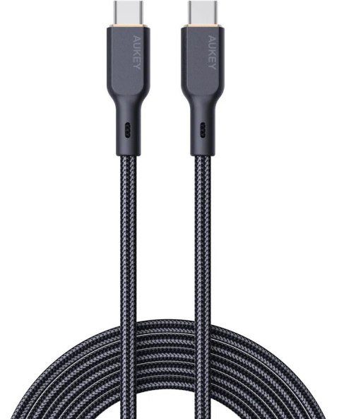 CB-KCC101 kabel USB-C - USB-C 1m 100W PD 5A 20V kevlar + nylonowy oplot