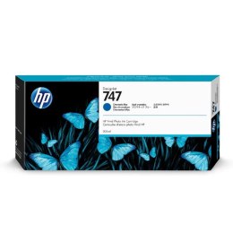 HP oryginalny ink / tusz P2V85A, HP 747, chromatic blue, 300ml