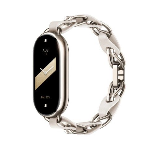 Opaska Smartband 8 Chain Strap White