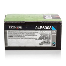 Lexmark oryginalny toner 24B6008, 24B6008, cyan, 3000s, high capacity