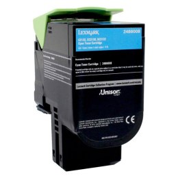 Lexmark oryginalny toner 24B6008, 24B6008, cyan, 3000s, high capacity