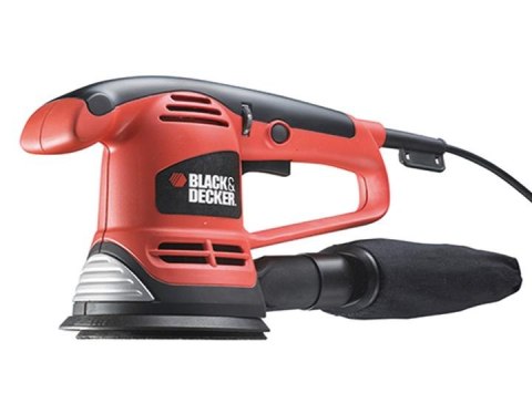 BLACK+DECKER SZLIFIERKA MIMOŚRODOWA 125mm/480W /KA191EK WALIZKA