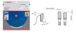 BOSCH PIŁA TARCZOWA EXPERT DO STALI NIERDZEWNEJ T 255x25,4mm 50-ZĘBÓW