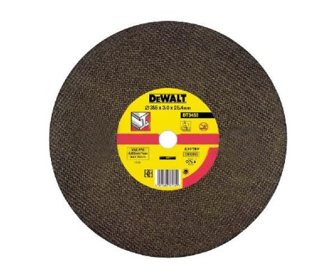 DEWALT TARCZA DO METALU 355 x 3,0 x 25,4mm