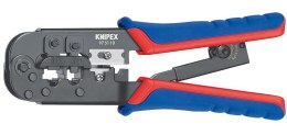 KNIPEX SZCZYPCE DO ZAGNIATANIA DŹWIGNIOWE DO WTYKÓW TELEFONICZNYCH TYPU RJ 11/12 / RJ 45