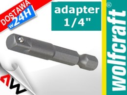 WOLFCRAFT ADAPTER KLUCZY NASADOWYCH 1/4