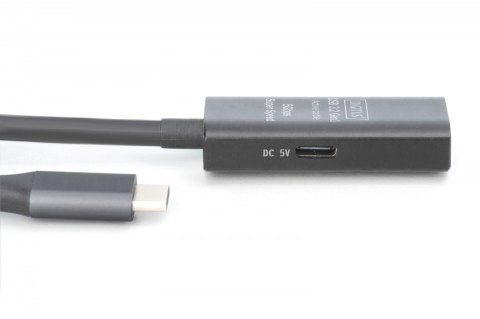Kabel przedłużający aktywny USB-C - USB-A, USB 3.2 Gen1 5Gbps, 10m