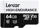 Karta microSD High Endurance 64GB C10 A1 U1 V30 100/35MB/s
