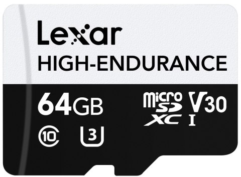 Karta microSD High Endurance 64GB C10 A1 U1 V30 100/35MB/s
