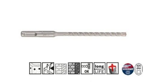 BOSCH WIERTŁO SDS PLUS 12 x 210mm PLUS-5X 4-OSTRZOWE