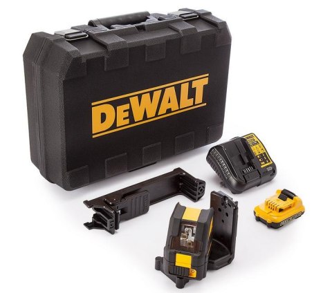 DEWALT LASER LINIOWY 12V DCE088D1G ZIELONY 30m 1x2,0Ah