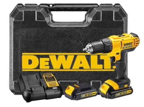 DEWALT WIERTARKO-WKRĘTARKA 18V 42/24Nm 2x1,3Ah LI-ION DCD771C2