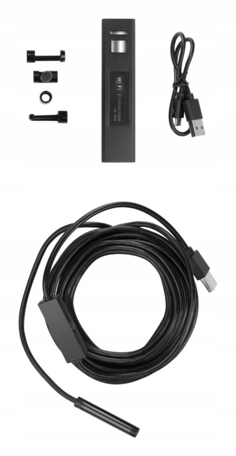 Endoskop WiFi Redleaf RDE-505WR - sztywny kabel 5m