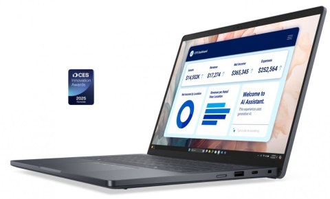 Laptop Dell Pro 14 Premium PA14250 W11P Ultra 7 266V/16GB/512GB SSD G4/14.0 FHD+/Arc/FgrPr/Cams&Mic/WLAN+BT/BcklKb/3C/vPro/3YPS 