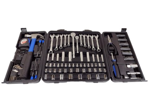 ZESTAW NARZĘDZIOWY 140szt SILVER