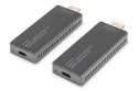 Przedłużacz/Extender HDMI bezprzewodowy 30m UHD 4K30Hz audio (zestaw)