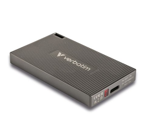 SSD Zewnętrzny Verbatim Metal Mini SSD, 32030, 512GB, czarna, 2000 MB/s-R, USB C, 1750 MB/s-W