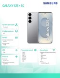 Smartfon Galaxy S25+ 5G 12/512GB DualSIM srebrny