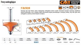 CMT FREZ DO ZAOKRĄGLEŃ HM R= 3 D=18,7 I=12,7 S=8